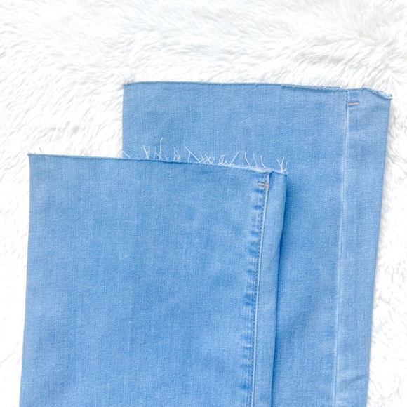 HUDSON Noa Midrise Straight Leg Crop Suri Light Wash Rayon Stretch Jeans - Picture 6 of 11